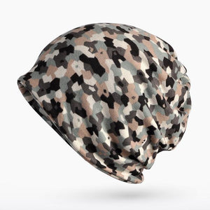 Male Riding Headwear Wrap Women Outdoors Camouflage Beanie Hats