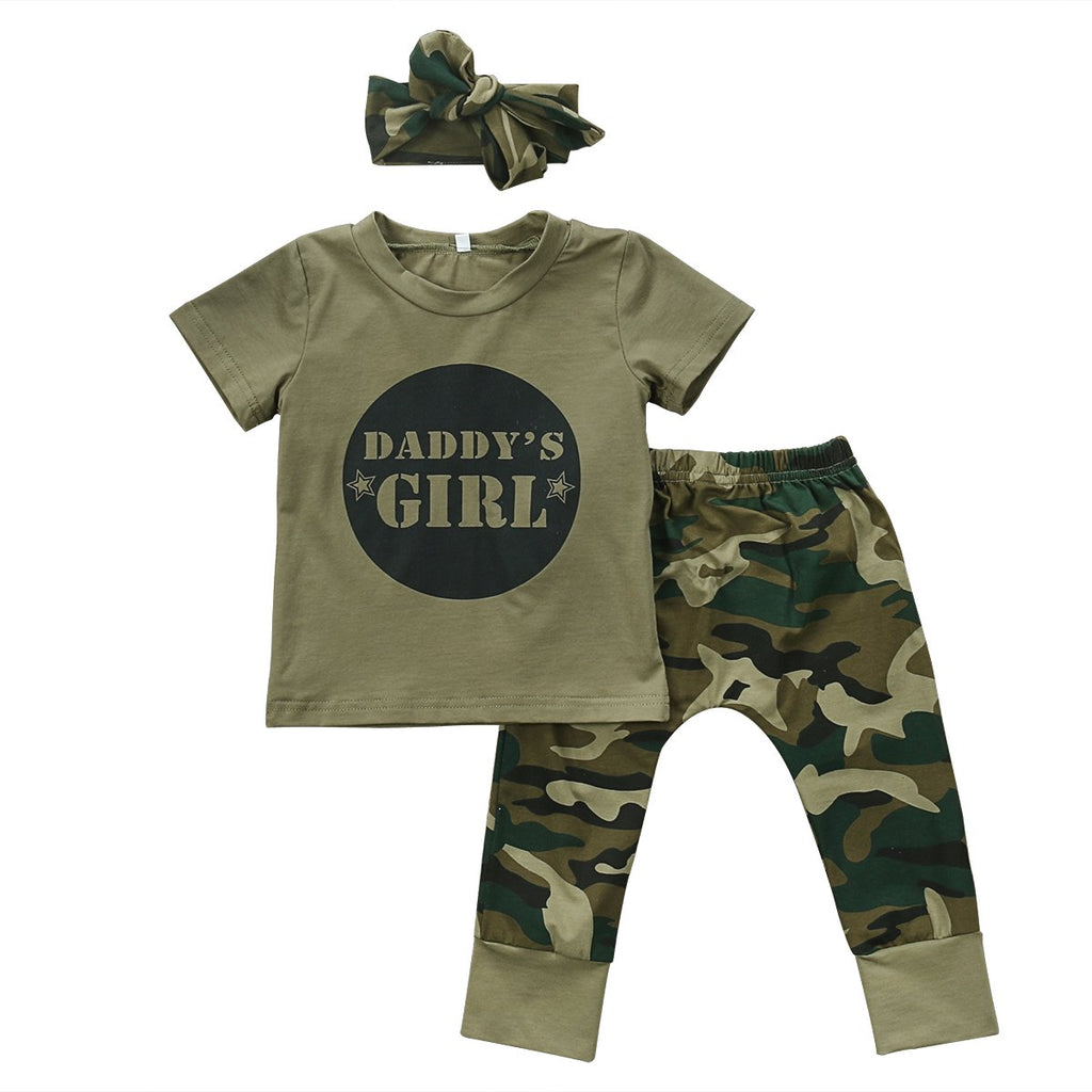 Daddy's Camo Set
