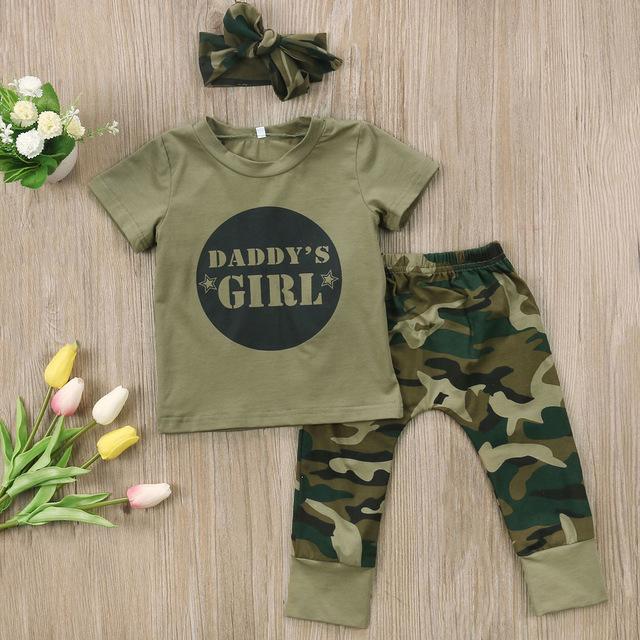 Daddy's Camo Set