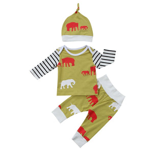 Green Elephant Set