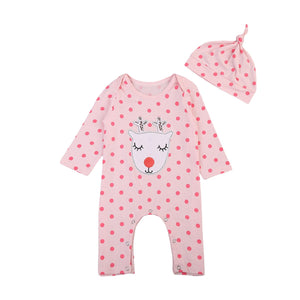 Red Dot Deer Set