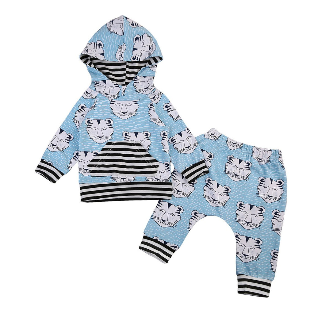 Tiger Hoodie Set