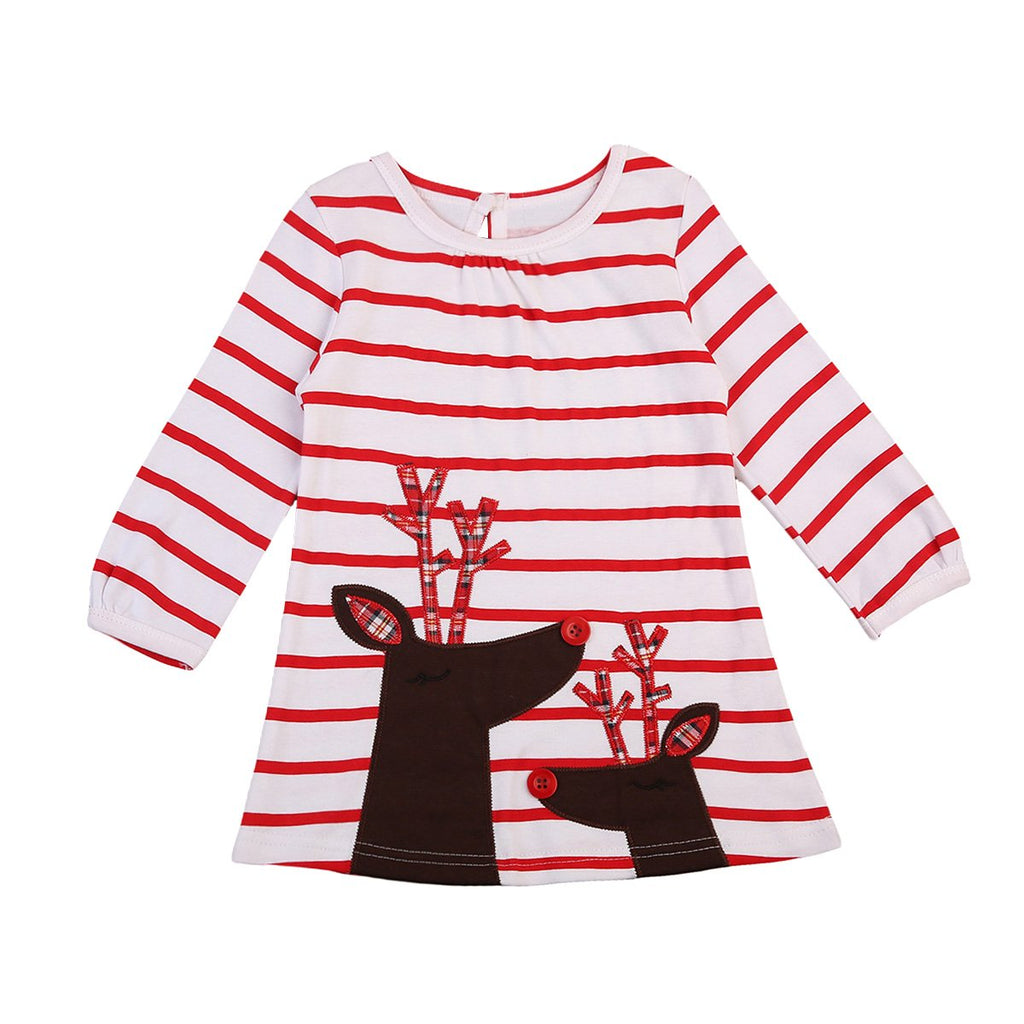 Xmas Reindeer Little Dress