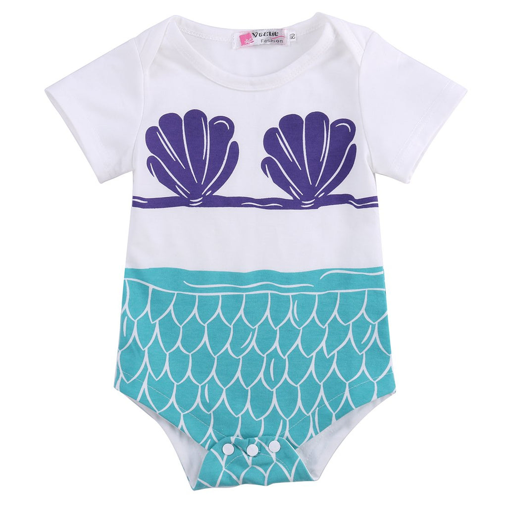 Little Mermaid Romper