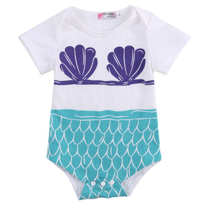 Little Mermaid Romper