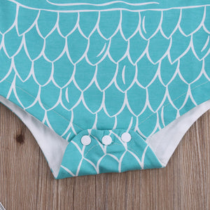 Little Mermaid Romper