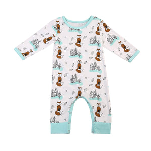 Autumn Fox Romper