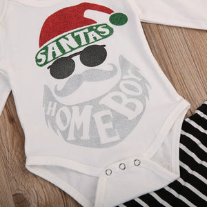 Santa's Home Boy Set