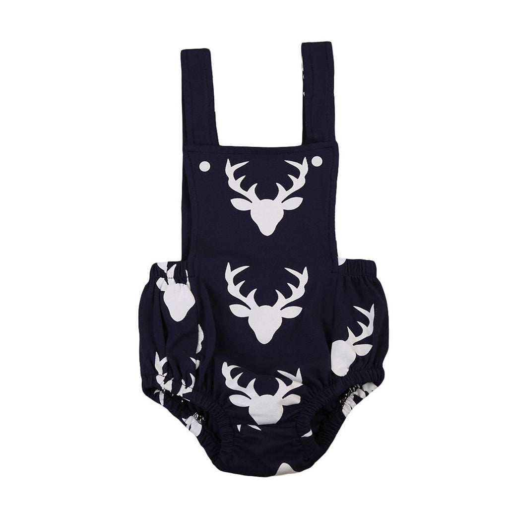 Baby Girl Deer Romper