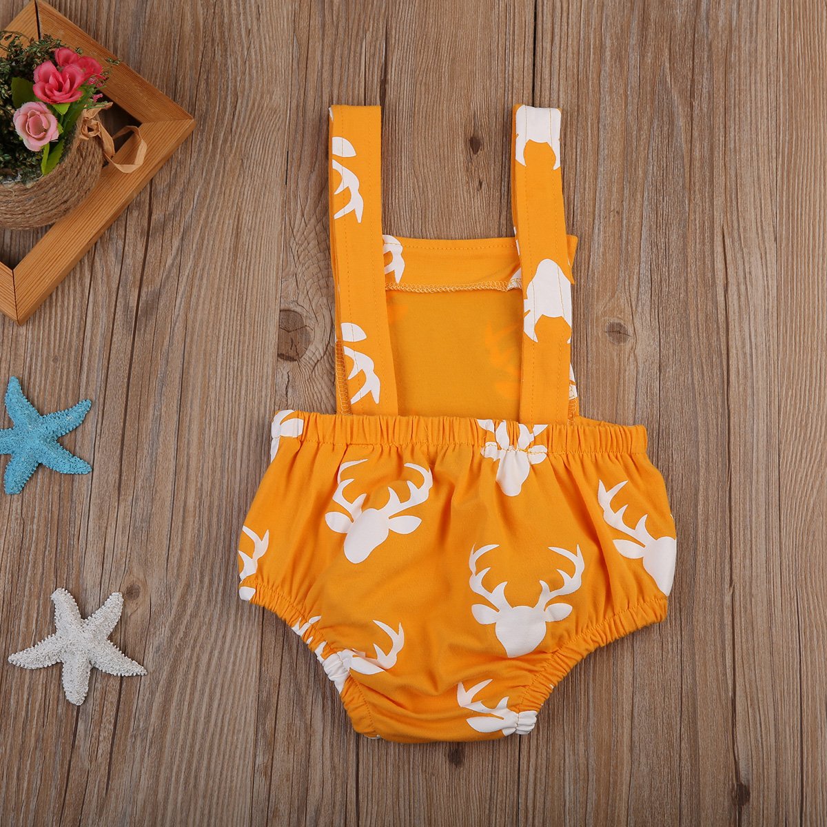 Baby Girl Deer Romper