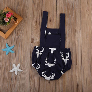 Baby Girl Deer Romper
