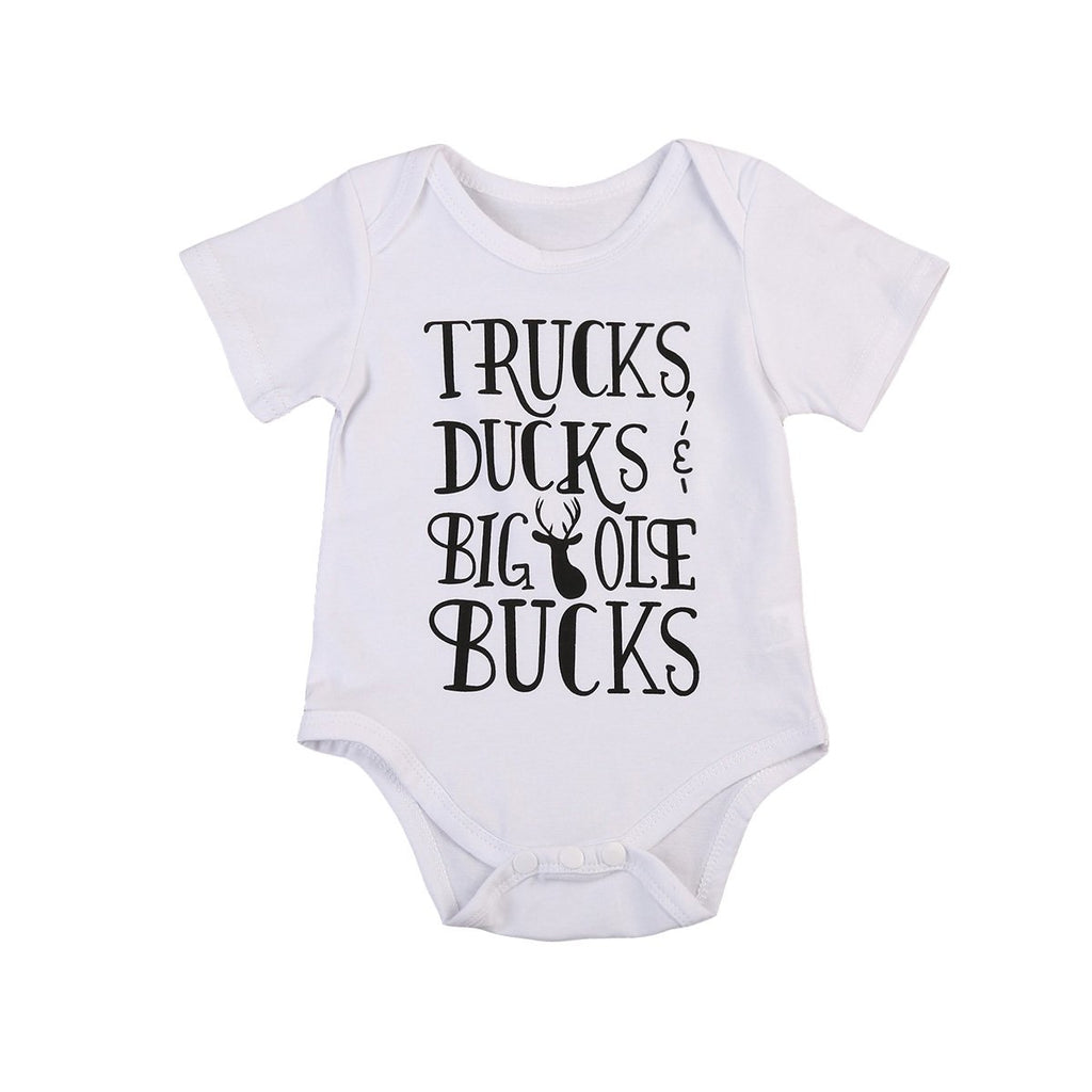 Trucks Ducks Romper