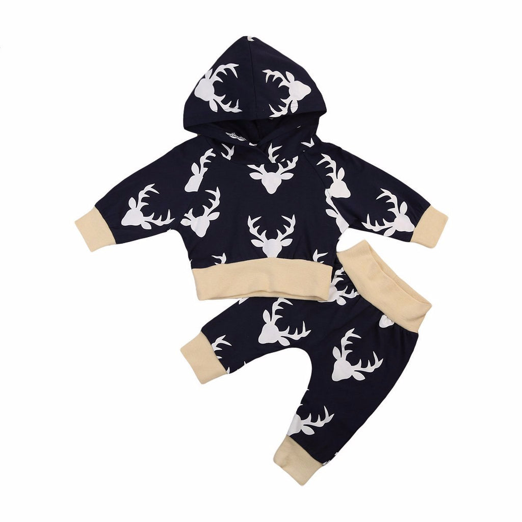 Deer Hoodie Set