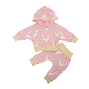 Deer Hoodie Set
