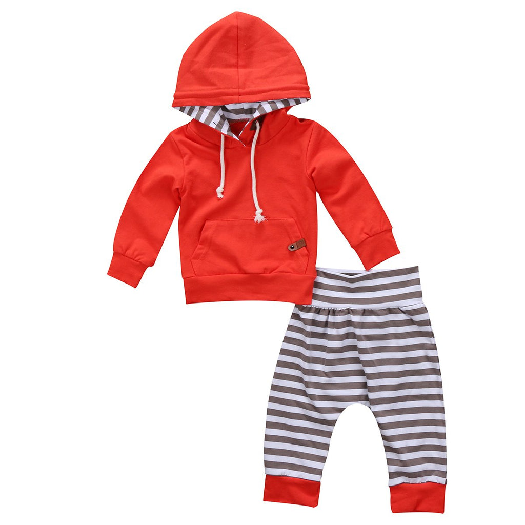 Autumn Red Hoodie