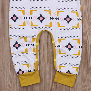Black Yellow Hoodie Romper