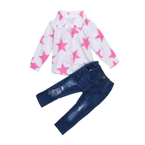 Stars Shirt Set