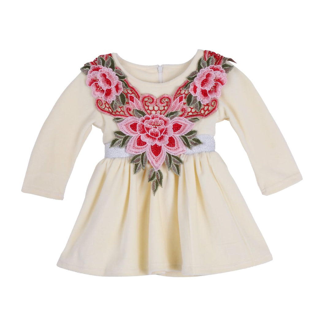 Autumn Flowers Dress