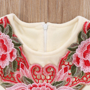 Autumn Flowers Dress
