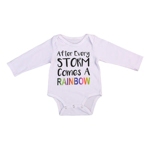 Rainbow After Storm Romper