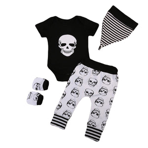 Baby Black Skull Set
