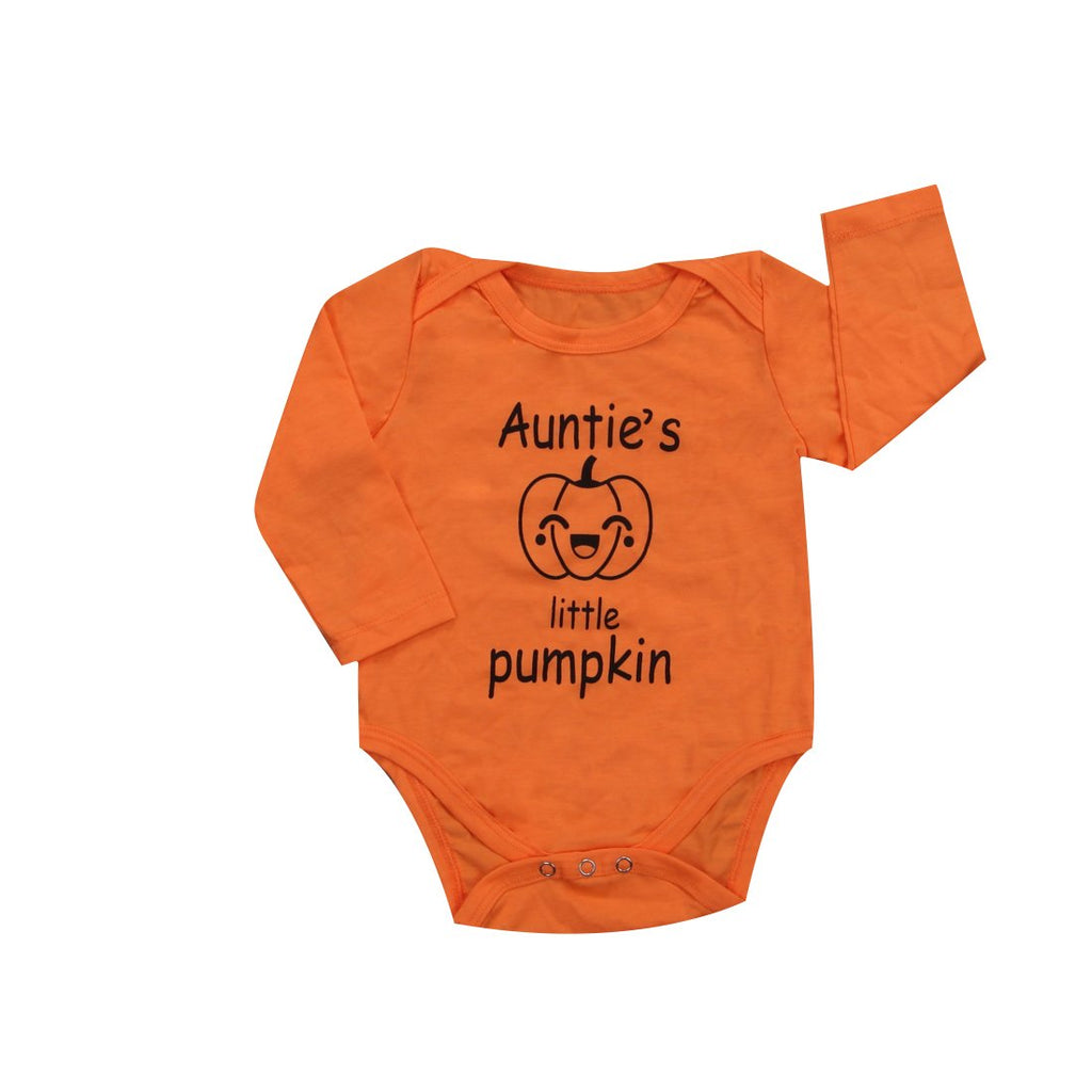 Aunties Pumpkin Romper