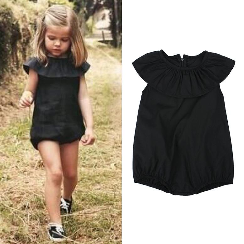 Casual Baby Girls Romper