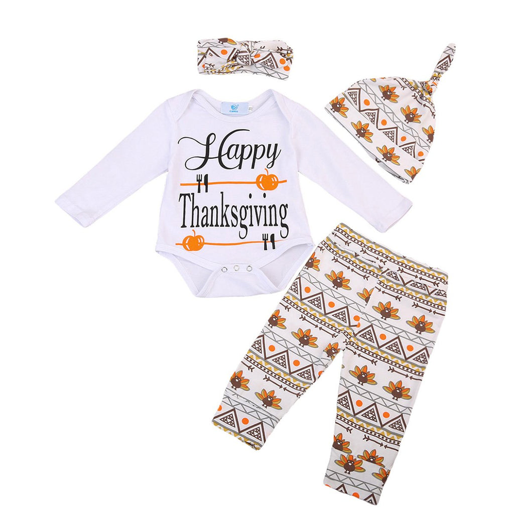 Happy Thanksgiving 4pcs Set