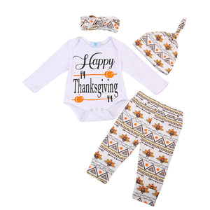 Happy Thanksgiving 4pcs Set