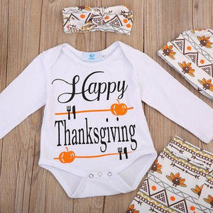 Happy Thanksgiving 4pcs Set