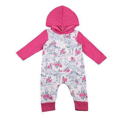 Pink Dino Romper
