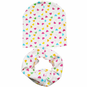 Cotton Baby Hat Scarf Set Kids Beanie 2017 New Baby Hats Toddlers Newborn Photography Props Accessories Children Scarf Collars