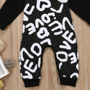Black Love Romper