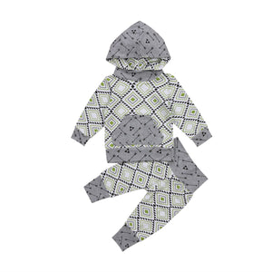 Arrows Pattern Hoodie Set