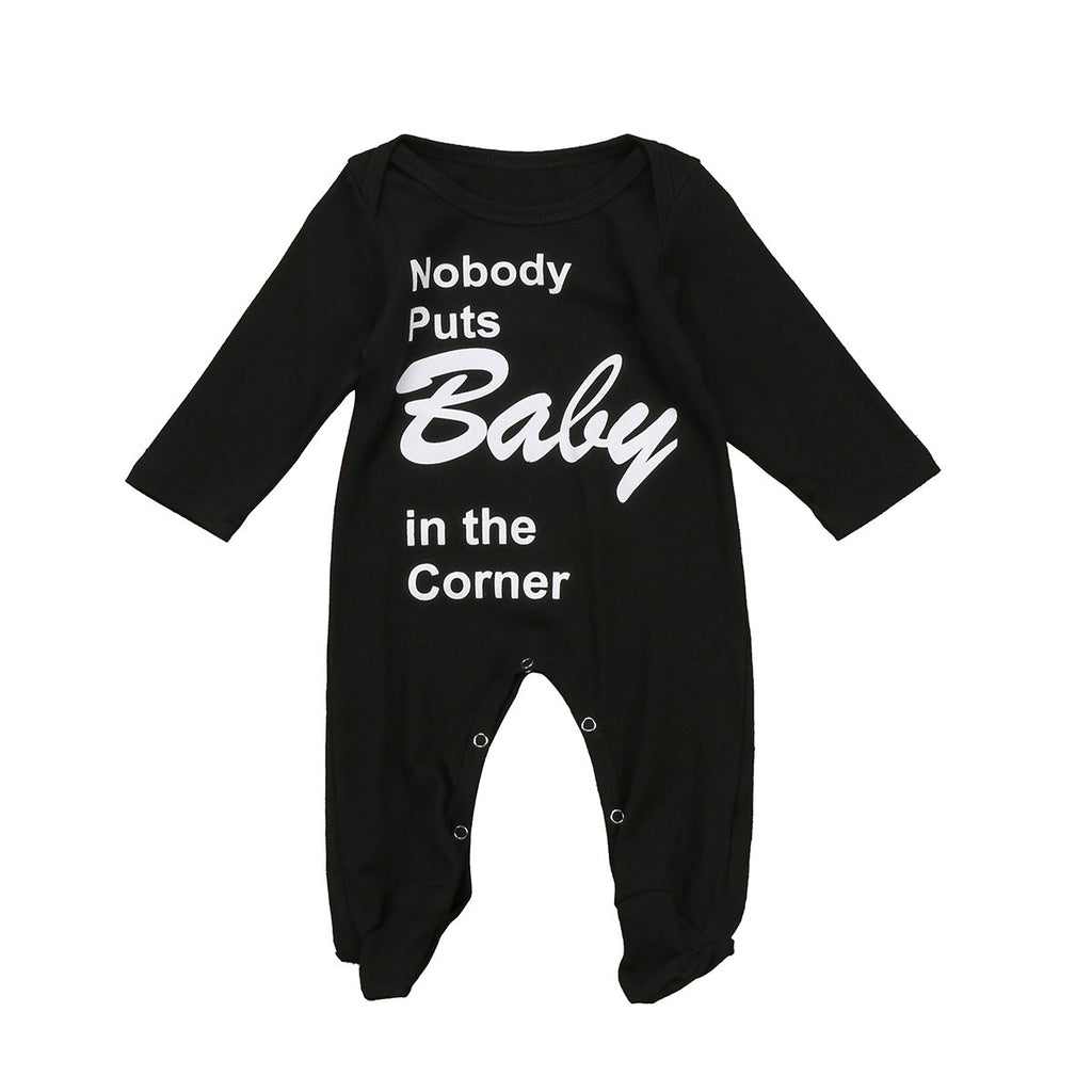 No Baby In Corner Romper