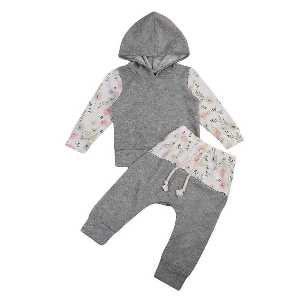 Autumn Grey Girl Hoodie