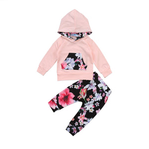 Pretty Pink Hoodie Set