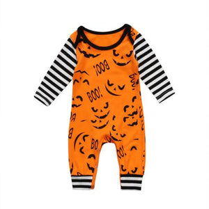 Halloween Pumpkin Romper