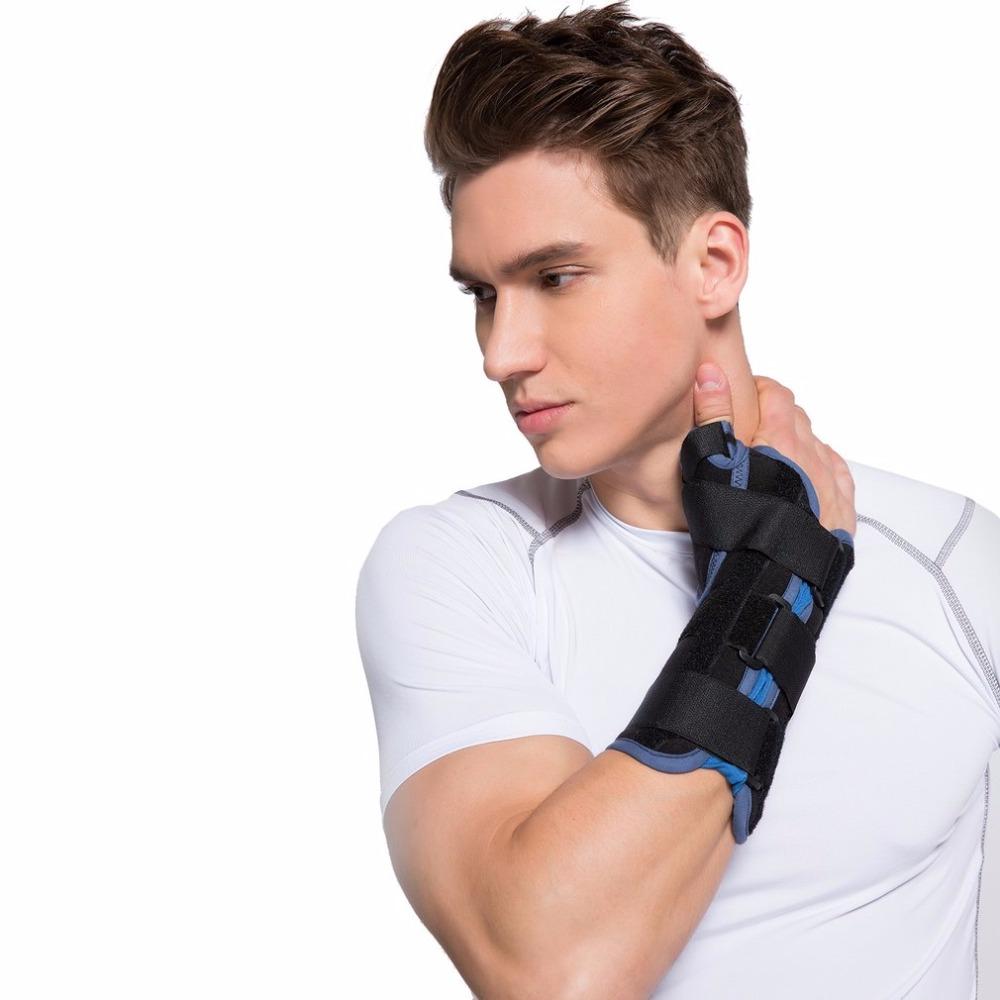 Adjustable Breathable Lightweight Wrist Brace Support with Thumb Limbs