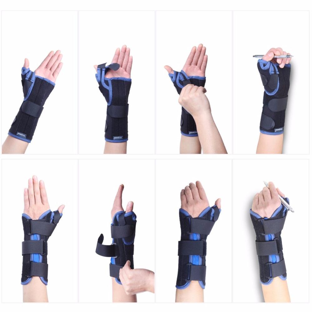 Adjustable Breathable Lightweight Wrist Brace Support with Thumb Limbs