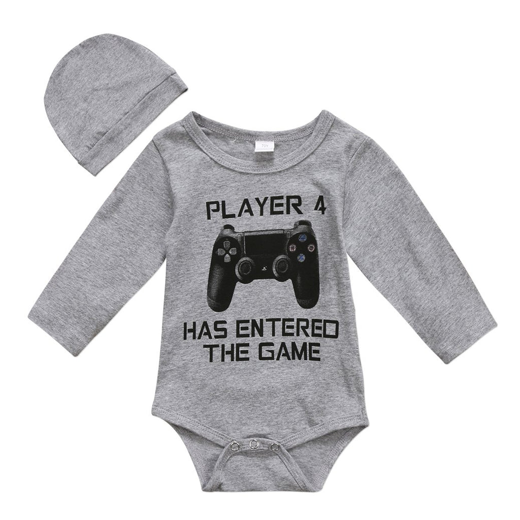Player 4 Gray Romper