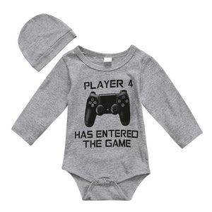 Player 4 Gray Romper