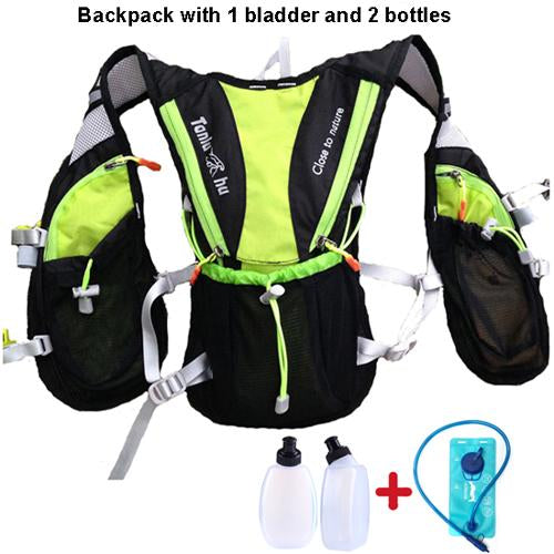 ULTRA-TRI Trail Running Backpack Lightweight Outdoor Sports Bag Hiking Camping Race Training Vest Pack 8L