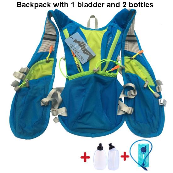 ULTRA-TRI Trail Running Backpack Lightweight Outdoor Sports Bag Hiking Camping Race Training Vest Pack 8L
