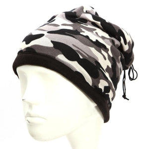 Unisex Men Camouflage Winter Warm Face Mask Cycling Ski Beanies Women Sports Warmer Neck Mask Thermal Fleece Balaclava Hat Scarf