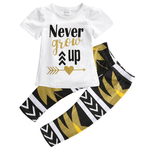 Never Grow Up 2pcs/set