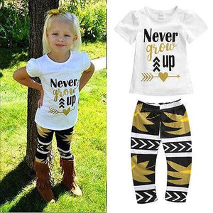 Never Grow Up 2pcs/set