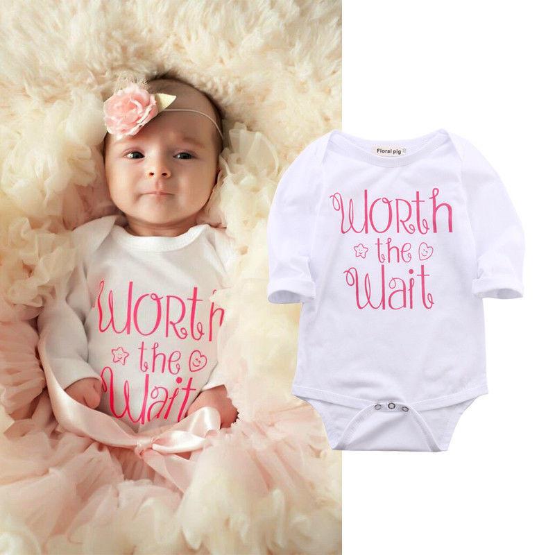 Baby Worth the Wait Romper
