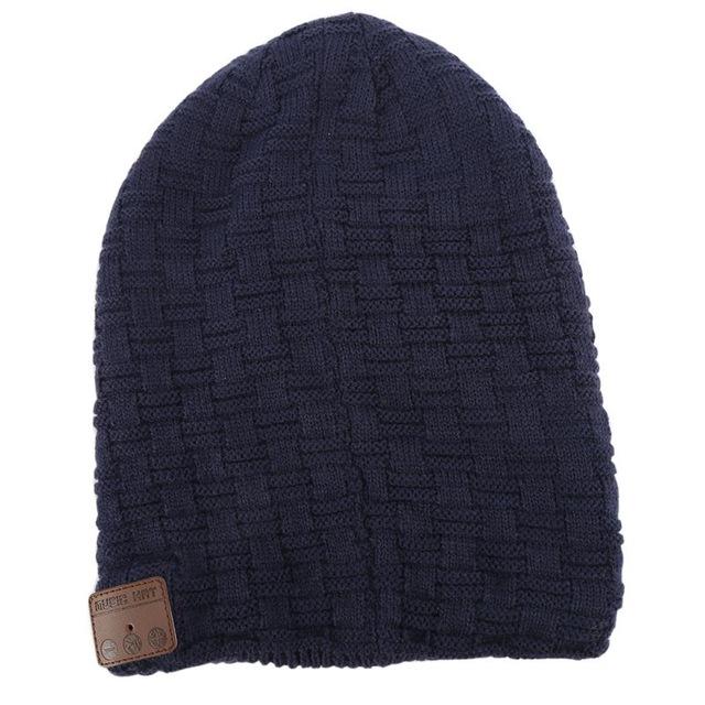 Winter Warm Wool Soft Beanie Hat Wireless Bluetooth Smart Cap Headset Headphone Speaker Mic New Sale