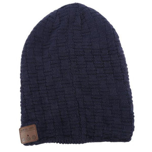 Winter Warm Wool Soft Beanie Hat Wireless Bluetooth Smart Cap Headset Headphone Speaker Mic New Sale